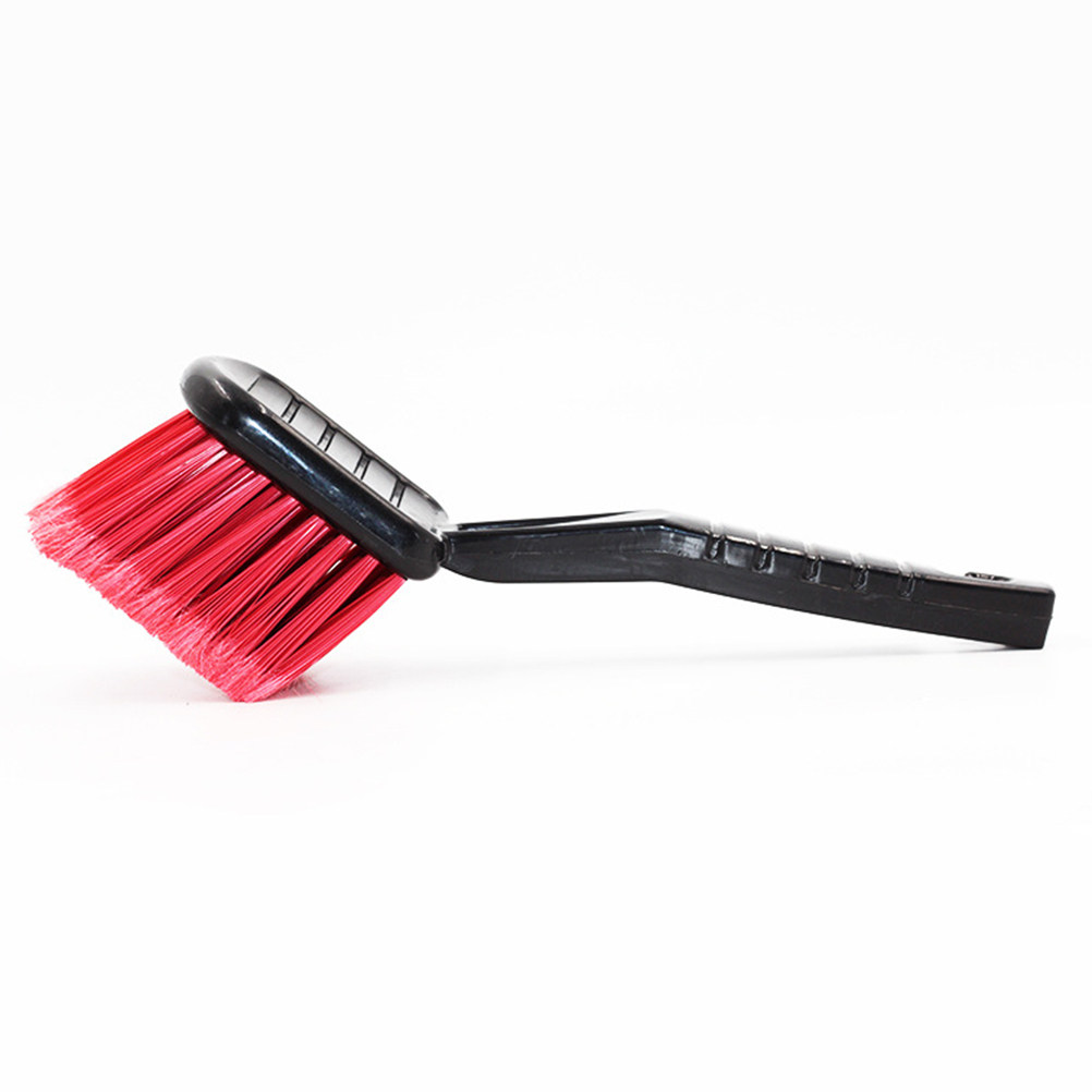 Dirt Brush Interior - แปรงทำความสะอาดรถยนต์แบบใช้แรงกดสูง 2 ชิ้น สำหรับขจัดคราบสกปรกบนล้อและขอบล้อ ใช้ได้ทั้งภายในและภายนอกรถ ด้ามจับกันลื่น