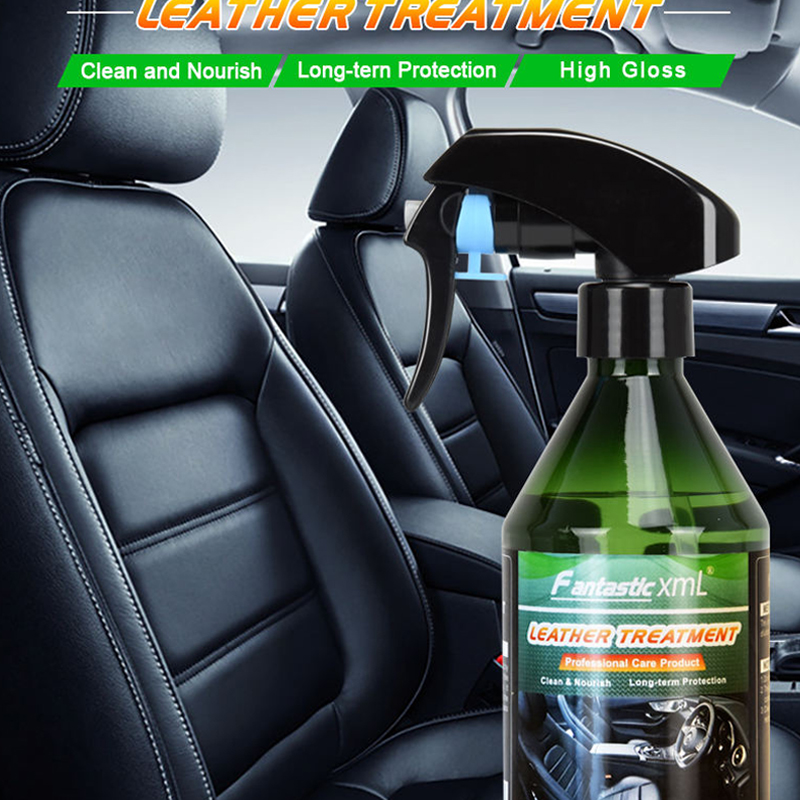 Leather Cleaner Interior - Fantastic Xml Leather Treatment Cleaner สเปรย์รถยนต์พลาสติกคืนภาษาโปลิชคํา
