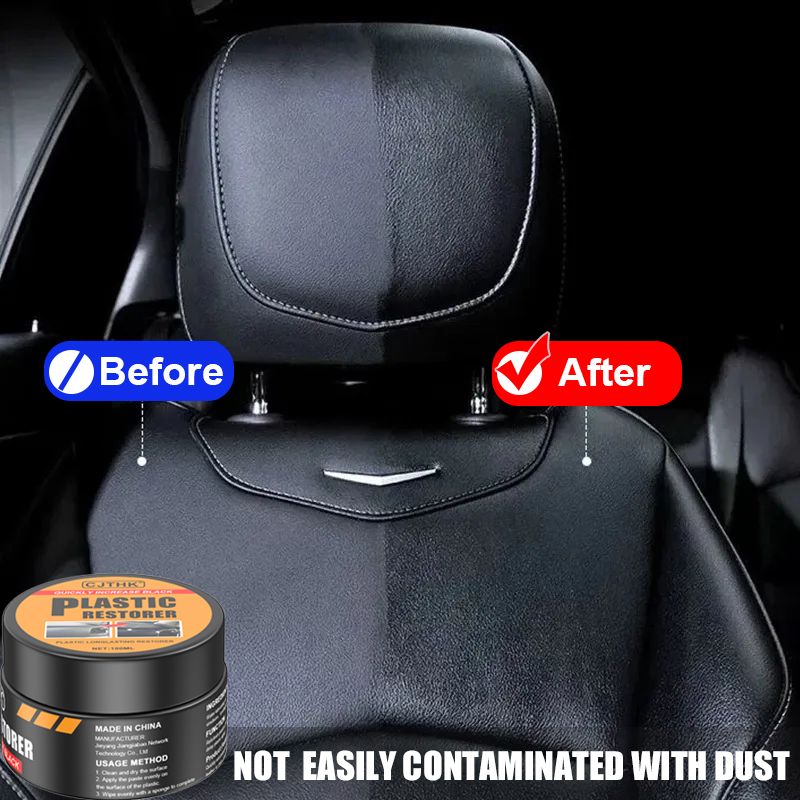 น้ำยาฟื้นฟูพลาสติกรถยนต์ กลับส - Leather Cleaner Interior บทวิจารณ์และราคา