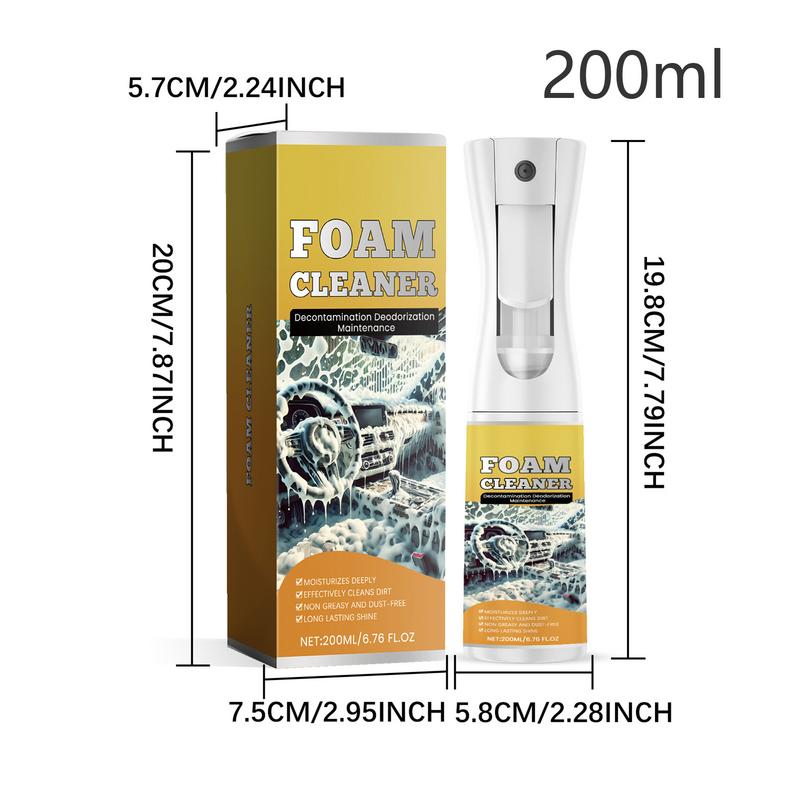 สเปรย์โฟมอเนกประสงค์สำหรับทำคว - Leather Cleaner Interior บทวิจารณ์และราคา